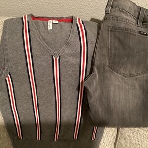 Joe’s jean and janie and jack vest